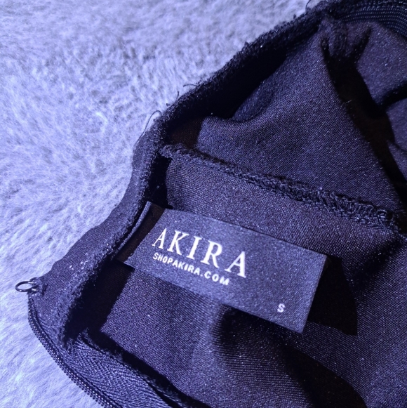 AKIRA GOTH Looking Elegant Black Wide-Leg Pants - Picture 4 of 6